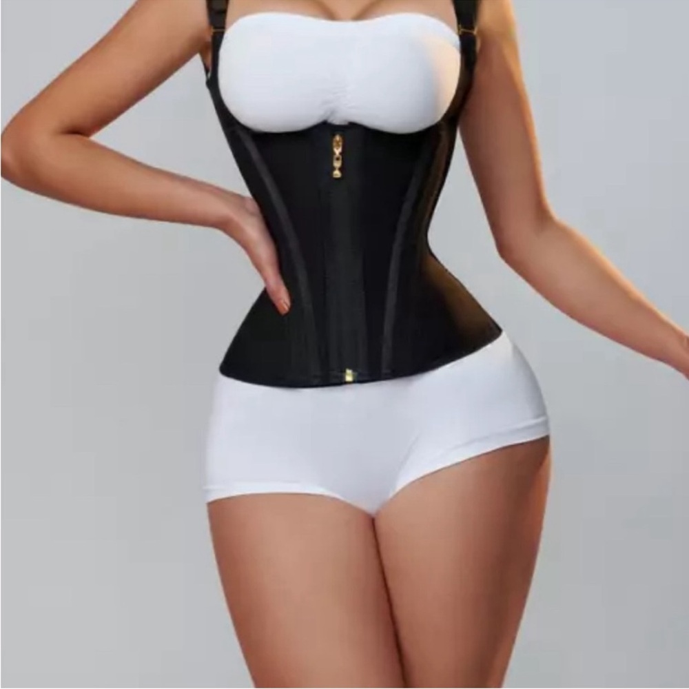 Elegant Black Corset Top